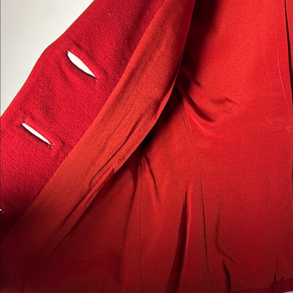 Source Unknown Scarlet Blazer with Ebony Accents - Picture 8 of 9